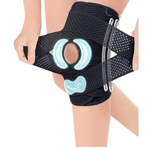 INF Meniskus Knee Brace Sleeve (Single) - Silikonska opora za koleno za &scaron;port, pohodni&scaron;tvo in za&scaron;čito pred po&scaron;kodbami XXL, (5000287435) Cene