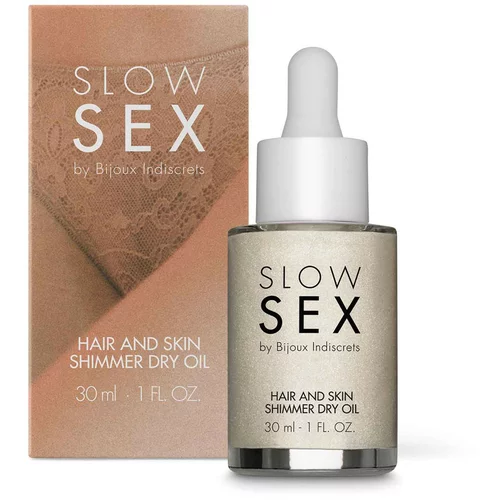 Slow Sex Olje za bleščeče lase in kožo Shimmer Dry, 30 ml, (21129513)