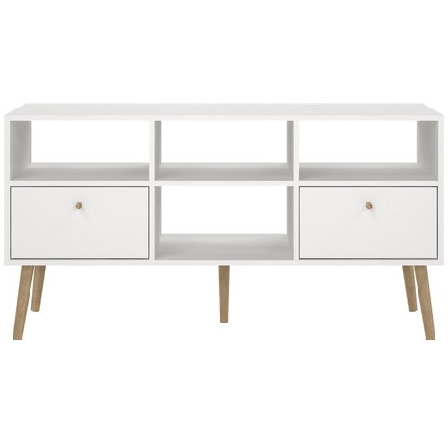 Tvilum Bijela TV komoda 117x61 cm Bodo – Cijene