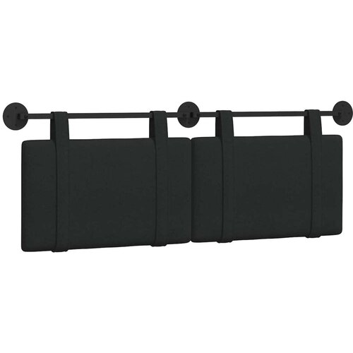  Držeće uzglavlje Zidne Jednobojno Crna 150 x 55 x 5 cm tkanina - Crna 140 cm bez LED svjetla Slike