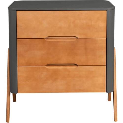 Troll nursery® komoda torsten™ seal grey/teak Cene