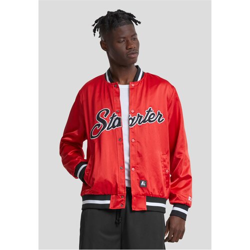 Starter Black Label Men's Starter Jacket Satin College Red Cene