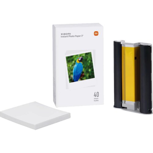 Xiaomi Foto papir za Instant Photo Printer 1S,samoljepljivi,40 kom. - Mi Instant Photo Paper 3" Cene
