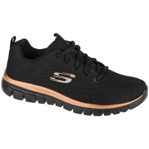 Skechers Nizke superge Graceful - Get Connected Črna