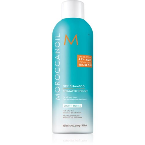 Moroccanoil Dry Shampoo Light Tones suh &amp;scaron;ampon za svetle lase 65 ml za ženske Slike