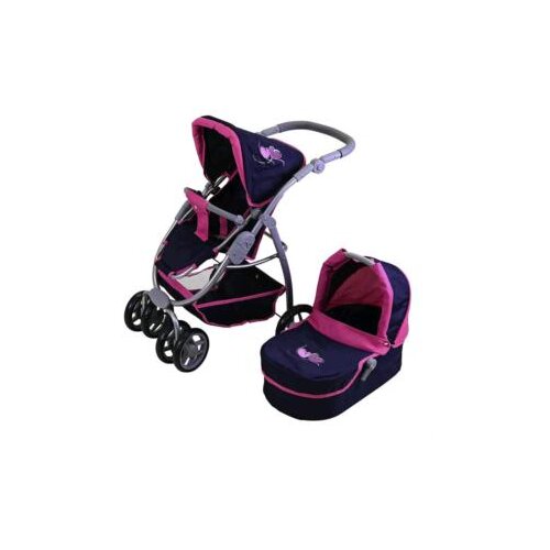 Knorr toys kolica coco - flying hearts plava ( 907333 ) Cene