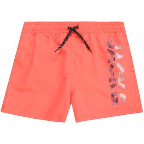 Jack &amp;amp; Jones Kratke kopalne hlače &amp;#039;FIJI&amp;#039; mornarska / korala / bela Slike