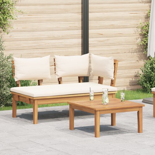 vidaXL Set od 2 komada klupe od punog drva teak Cijene