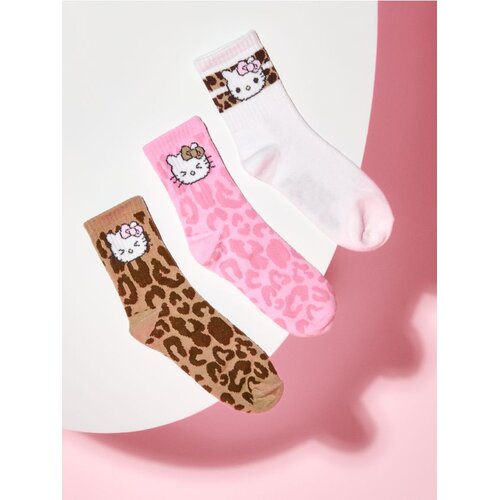 Sinsay Čarape s pamukom, pakiranje od 3 para Hello Kitty Cijene
