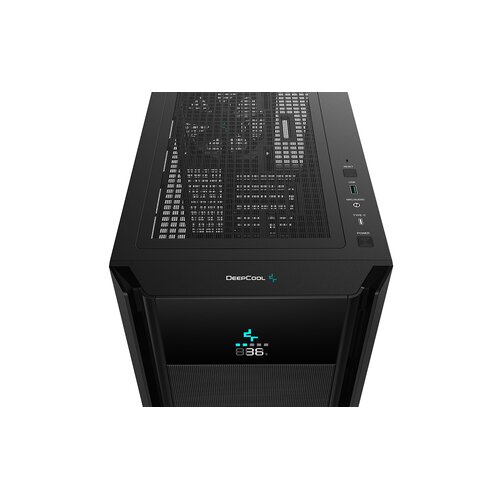 DeepCool Kući&amp;scaron;te - CH510 MESH DIGITAL (sa prozorom, 1x12cm ventilator, Mini-ITX / Mico-ATX / ATX / E-ATX, 1xUSB3.0) Slike
