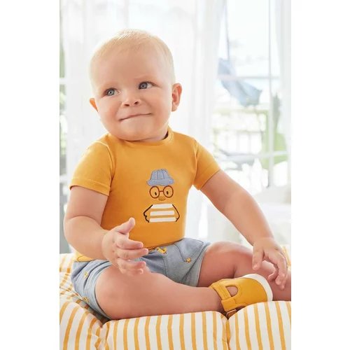 Mayoral Newborn Komplet za dojenčka rumena barva