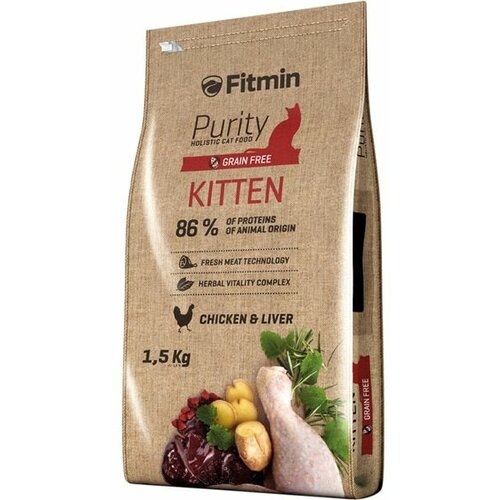 Fitmin Cat Purity Kitten, hrana za mačke 400g Slike