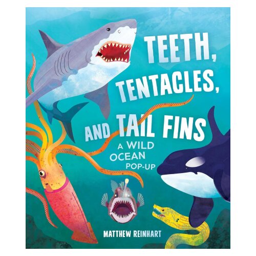 Hachette Matthew Reinhart - Teeth, Tentacles, and Tail Fins: A Wild Ocean Pop-Up Cene