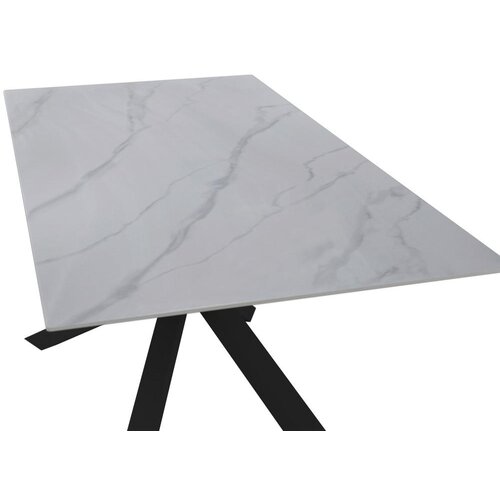 Bessagi Home Jedilna Miza Livan, Bela, 180x90 Slike