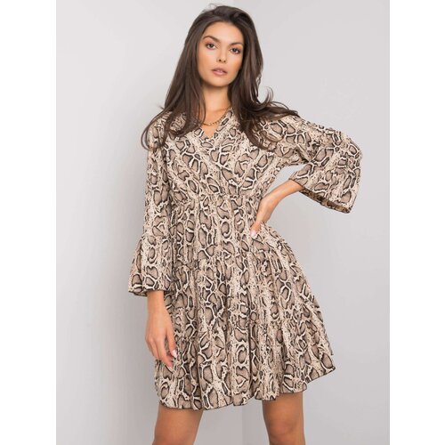 Italy Moda Dress-DHJ-SK-8777B-1.11P-black-beige Cene