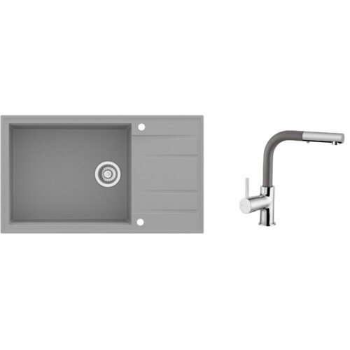 Sink Solution Set BILBAO (siva), (20511867) Cene