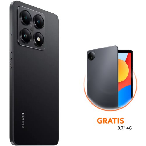 Xiaomi 14T 5G Dual Sim 12GB 256GB Titan crni + uz prijavu računa na poklon tablet Redmi Pad SE 8.7" 4G 4+64GB Cijene