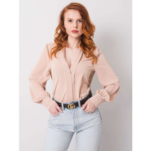 Och Bella Shirt-TW-KS-BP-195A.22-beige Cene