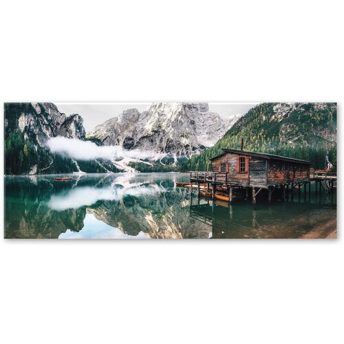 Styler Slika na steklo Tirolsko jezero, 50 x 125 cm Slike