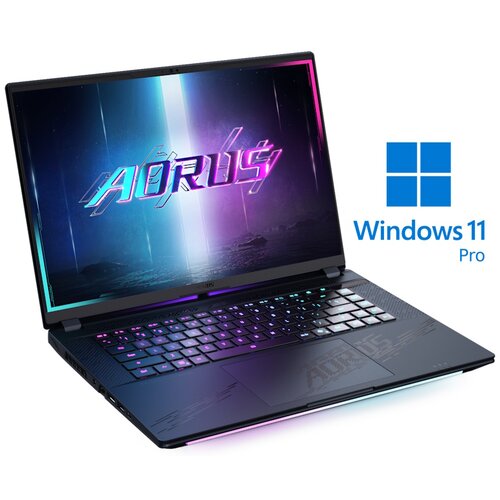 Gigabyte aorus master 16 byh 16 inch qhd+ 240Hz 500nits core ultra 9 275HX 32GB 1TB ssd geforce rtx 5080 16GB rgb backlit Win11Pro gaming laptop Slike