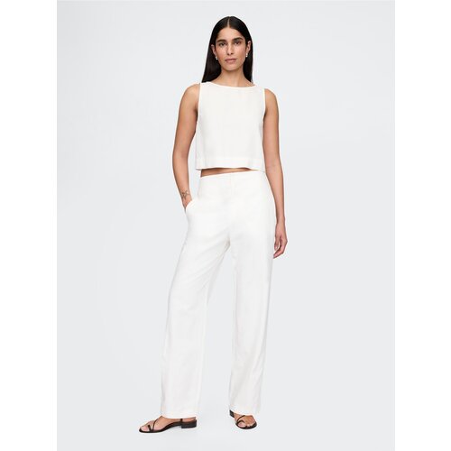 GAP Linen Straight Trousers - Women's Cijene