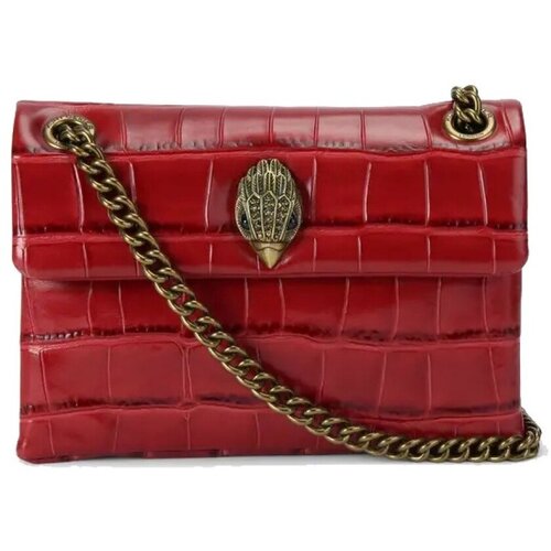 Kurt Geiger London Torbice za na ramo LEATHER MINI KENSINGTON Rdeča Slike