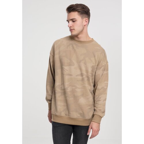 Urban Classics Camo Crewneck Sand Camouflage Slike