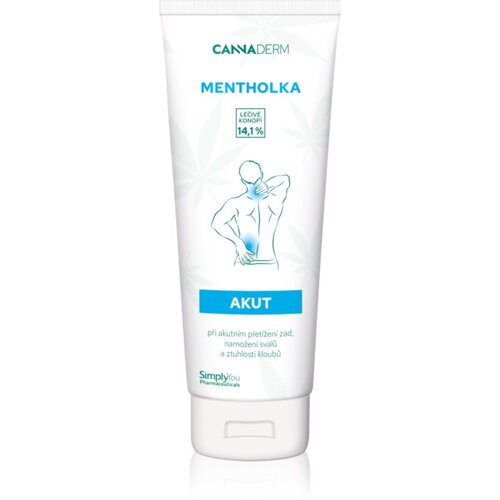 Cannaderm Mentholka AKUT hladilni masažni gel 125 ml Cene