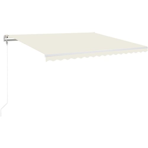 Maison Chic Avtomatsko zložljiva tenda - Senčniki 450x350 cm krem, (22038579) Cene