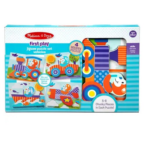 Melissa &amp;amp, Doug Vozila velike drvene puzzle - Melissa &amp, Doug Cene