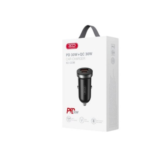 Auto punjac XO CC56 30W USB+Type C + kabal type-C Crni Cijene