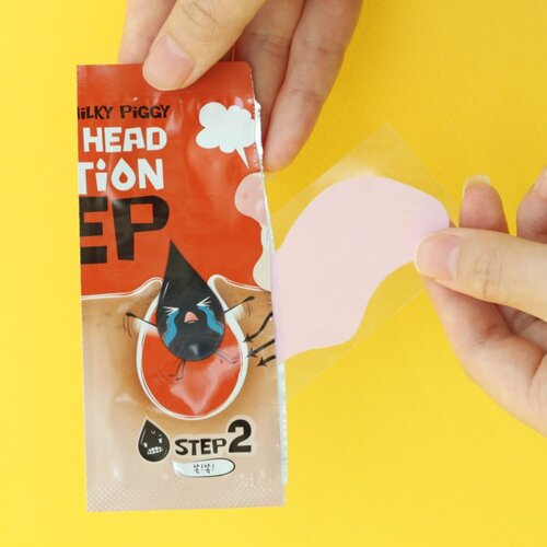 Elizavecca Milky Piggy 3 Step Black Head Solution trifazna nega proti črnim pikicam Slike