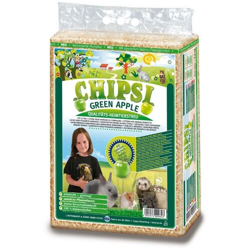 Chipsi piljevina za glodavce Green apple 60 l Cijene