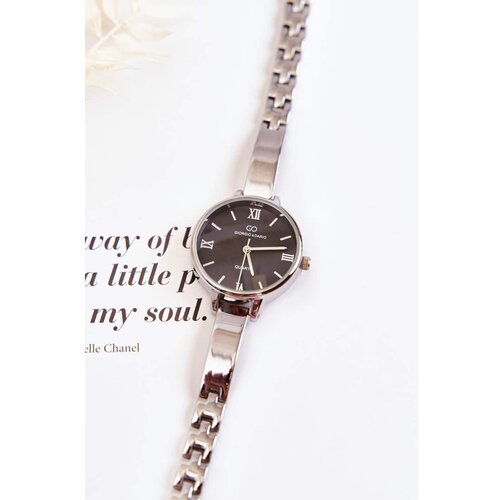Kesi Giorgio &amp;amp; Dario Bracelet Watch With Black Dial Silver Slike