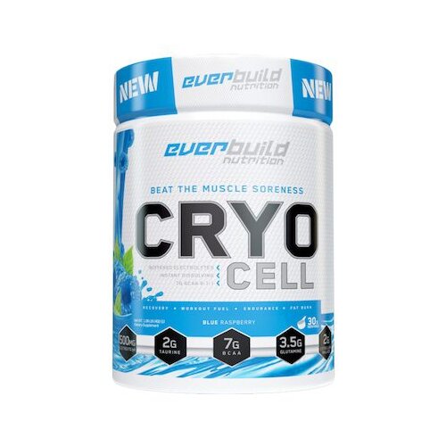 Everbuild Nutrition Kompleks aminokiselina CryoCell Plava malina, 492g Cene