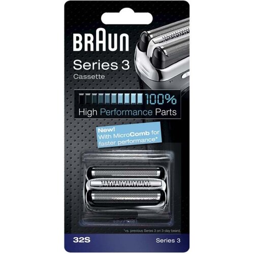 Braun Kombipack 32S silber Cene