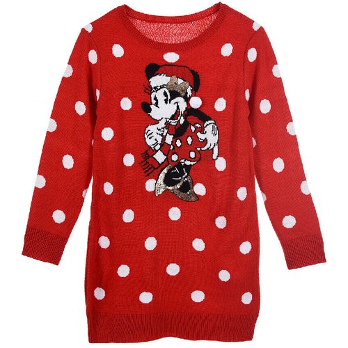 TEAM HEROES Kratke obleke ROBE MINNIE MOUSE Rdeča Slike