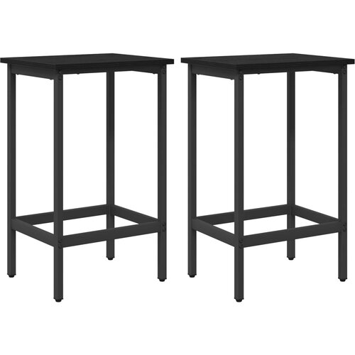  stolica 2 kom. Crni hrast 40 x 32 x 74 cm Slike