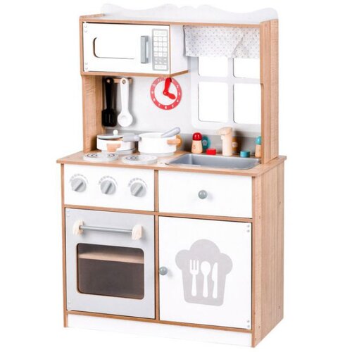 ECO TOYS Drvena Kuhinja Xxl + Cooking Accessories Slike