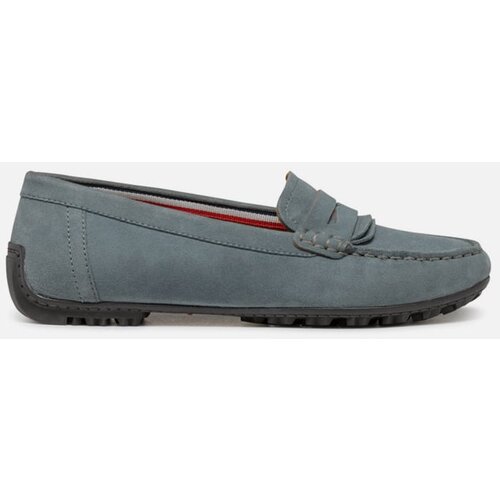 Geox Light green women's moccasins Kosmopolis + Grip - Women's Cene