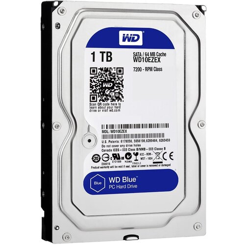 Western Digital HDD 1TB SATA3 64MB Cijene