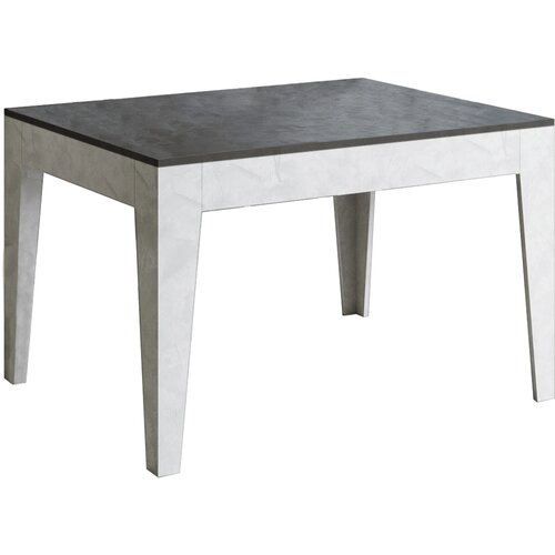 Itamoby   Cico Mix (90x120/180 cm) - antracit, barva nog: bela - raztegljiva jedilna miza, (20843016) Cene