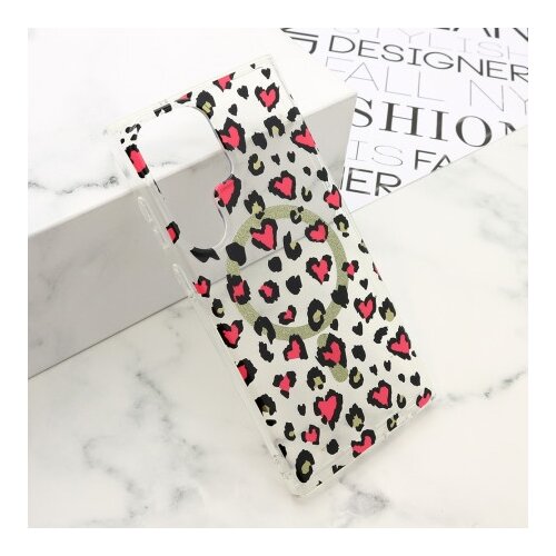  Futrola leopard magsafe za samsung s918b galaxy s23 ultra 5g roze ( F120828 ) Slike
