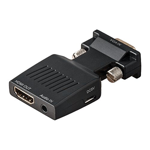 Fast Asia adapter-konverter VGA na HDMI (+Audio 3.5mm) (m/ž-ž) (Crni) Cene