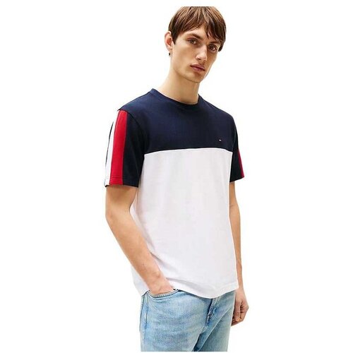 Tommy Hilfiger kolor-blok muška majica THMW0MW39170-YBR Slike