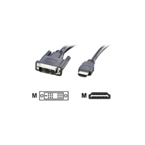 Roline DVI/HDMI kabel DVI-D 18+1-polni vtič, HDMI-A vtič 10.00 m črna 11.04.5553 za&scaron;čiten, primeren za obojestranski priključek DVI kabel, (20417933) Cene