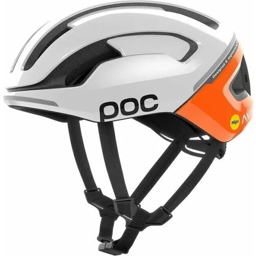 Poc Omne Beacon MIPS Fluorescent Orange AVIP/Hydrogen White 54-59 Kaciga za bicikl