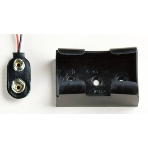 Takachi BH9V2 nosilec baterij 1x 9 V blok hitrosklopni priključek\, kabel (D x &amp;Scaron; x V) 49.3 x 29.2 x 20 mm, (20635752) Slike