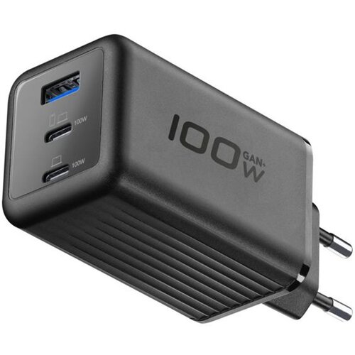 Cellular Line kućni punjač, GAN+ USB-A/2x, USB-C/1x, 100W Slike
