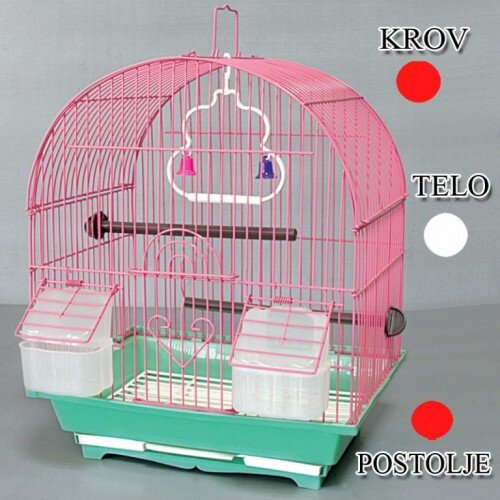  Kavez za ptice W100 crvena Cene